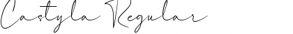 Download Castyla Regular Font Title Preview