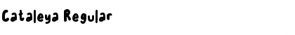 Download Cataleya Regular Font Title Preview