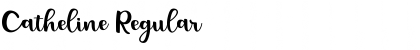 Download Catheline Regular Font Title Preview