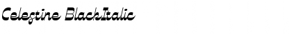 Download Celestine BlackItalic Font Title Preview