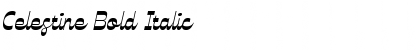 Download Celestine Bold Italic Font Title Preview