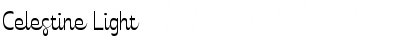 Download Celestine Light Font Title Preview