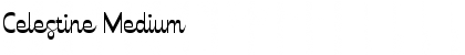Download Celestine Medium Font Title Preview