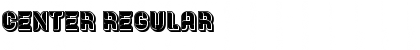 Download Center Regular Font Title Preview