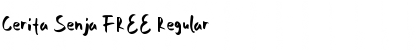 Download Cerita Senja FREE Regular Font Title Preview