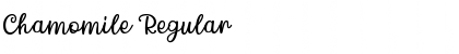Download Chamomile Regular Font Title Preview