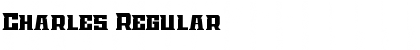 Download Charles Regular Font Title Preview