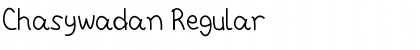 Download Chasywadan Regular Font Title Preview