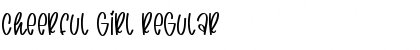 Download cheerful girl Regular Font Title Preview
