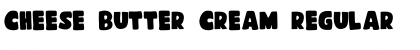 Download Cheese Butter Cream Regular Font Title Preview