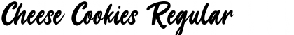 Download Cheese Cookies Regular Font Title Preview