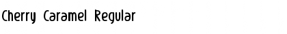 Download Cherry Caramel Regular Font Title Preview