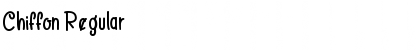 Download Chiffon Regular Font Title Preview