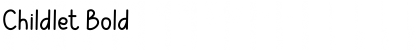 Download Childlet Bold Font Title Preview