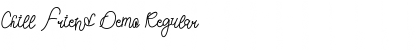 Download Chill Friend Demo Regular Font Title Preview