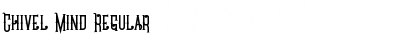 Download Chivel Mind Regular Font Title Preview