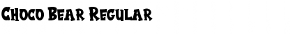 Download Choco Bear Regular Font Title Preview