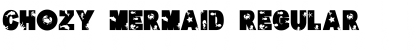 Download Chozy mermaid Regular Font Title Preview