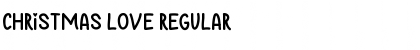 Download Christmas Love Regular Font Title Preview