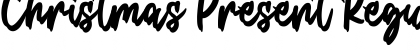 Download Christmas Present Regular Font Title Preview