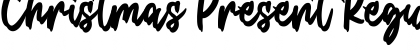 Download Christmas Present Regular Font Title Preview