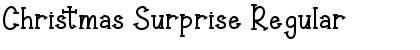 Download Christmas Surprise Regular Font Title Preview