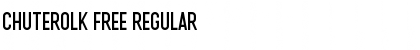 Download CHUTEROLK Free Regular Font Title Preview