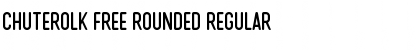 Download CHUTEROLK Free Rounded Regular Font Title Preview