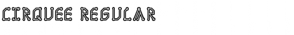 Download Cirquee Regular Font Title Preview