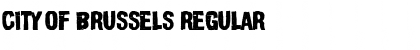 Download City of Brussels Regular Font Title Preview