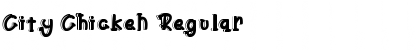 Download City Chicken Regular Font Title Preview