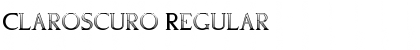 Download Claroscuro Regular Font Title Preview