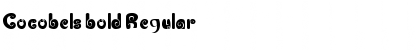 Download Cocobels bold Regular Font Title Preview