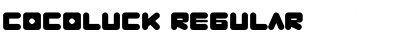 Download Cocoluck Regular Font Title Preview