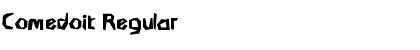 Download Comedoit Regular Font Title Preview