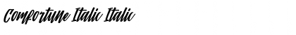 Download Comfortune Italic Italic Font Title Preview