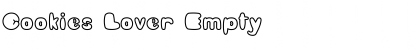 Download Cookies Lover Empty Font Title Preview