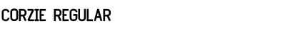Download Corzie Regular Font Title Preview