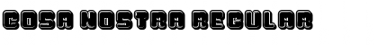 Download Cosa Nostra Regular Font Title Preview