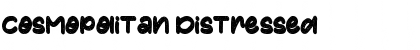 Download Cosmopolitan Distressed Font Title Preview