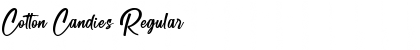 Download Cotton Candies Regular Font Title Preview
