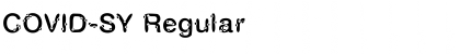 Download COVID-SY Regular Font Title Preview
