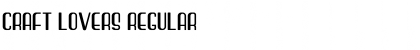Download Craft Lovers Regular Font Title Preview