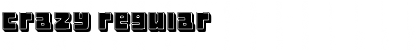 Download Crazy Regular Font Title Preview