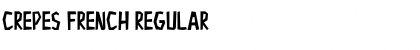 Download Crepes French Regular Font Title Preview