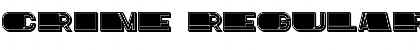Download Crime Regular Font Title Preview
