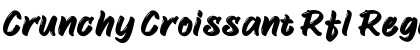 Download Crunchy Croissant Rfl Regular Font Title Preview
