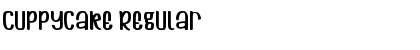 Download Cuppycake Regular Font Title Preview