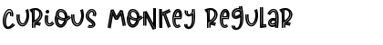 Download curious monkey Regular Font Title Preview