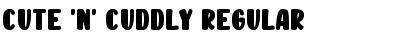 Download Cute 'n' Cuddly Regular Font Title Preview